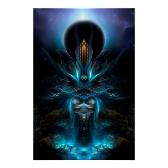 Penapia Fractal Art Perfect Poster (Devant)