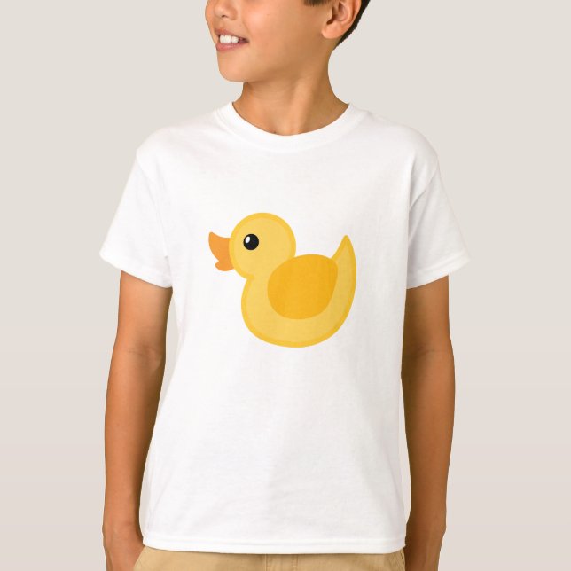 Penchez le T-shirt dans jaune et le blanc - le (Devant)