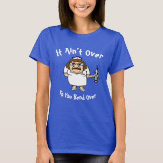 Pend sur, infirmière, modifier le texte T-shirt