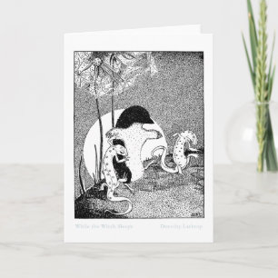 Pendant que la sorcière coule la carte 1