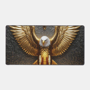 Pendentif Aigle Royal Métallique Liquide 