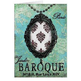 Pendentif baroque ~ Carte