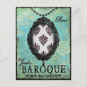 Pendentif baroque ~ Carte postale