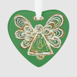 Pendentif de l'ornement de Noël de l'ange gardien