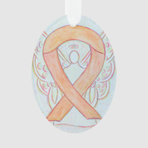 Pendentif de l'ornement du ruban de sensibilisatio