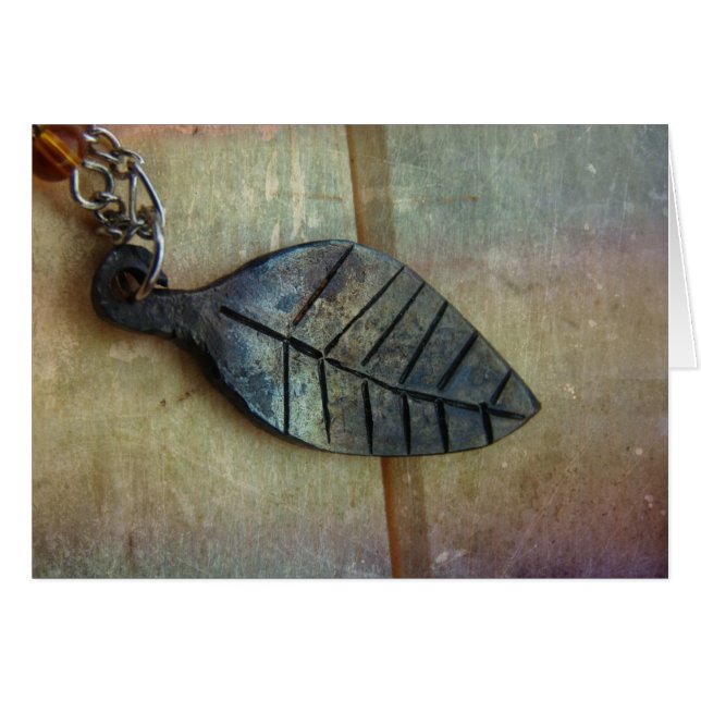 Pendentif feuille 2 (Devant horizontal)