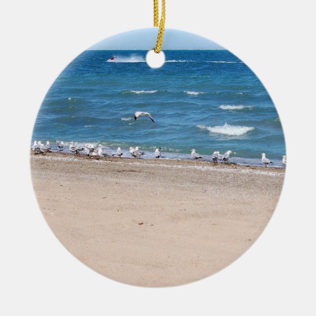 PENDENTIF OU ORNEMENT DE MOUETTE (Devant)