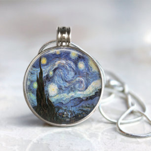 Pendentif "Starry Night" interchangeable magnétiqu