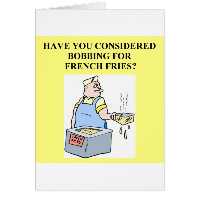 pendillement pour des pommes frites (Devant)