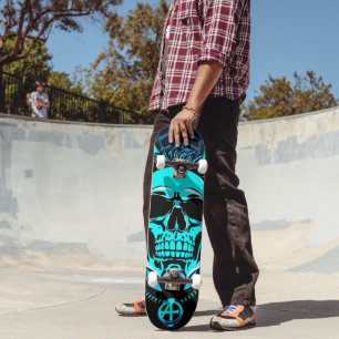 Pendk Rock Skeleton Skateboard