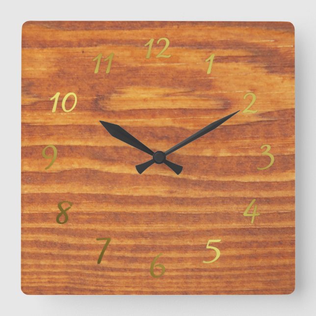 pendule en bois (Recto)