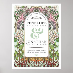 PENELOPE 01 A - Affiche de bienvenue Mariage moyen