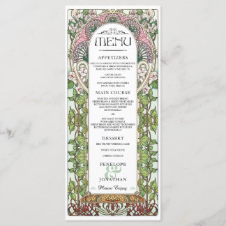 PENELOPE 01 A - Menu Mariage 1