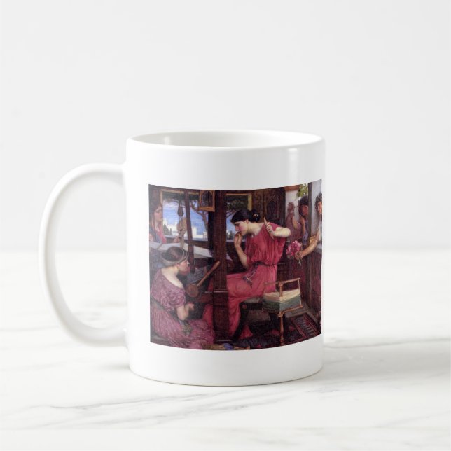 Pénélope et les tasses de prétendants (Gauche)