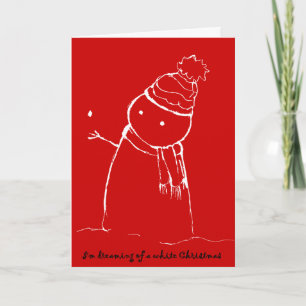 PengiHoliday souhaite carte snowman
