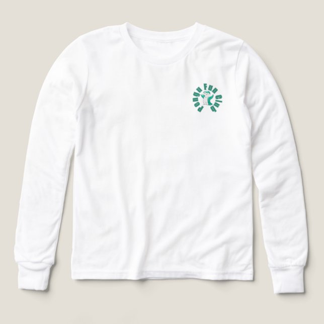 Pengu Happy Penguin Fun Club(Green-W) Manches long (Motif recto)