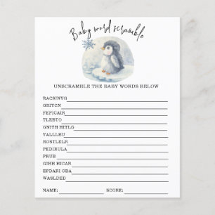 Penguin - Bébé Mot Scramble