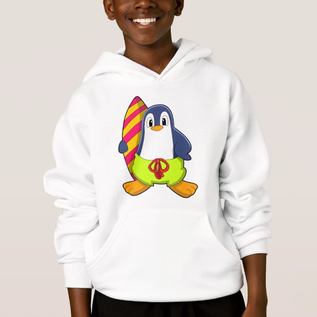 Penguin comme surfer avec Surfer (Devant)