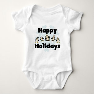 Penguin Happy Holidays Tshirts et cadeaux