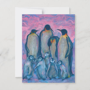 Penguins Empereurs, Oiseaux Antarctiques Animaux P