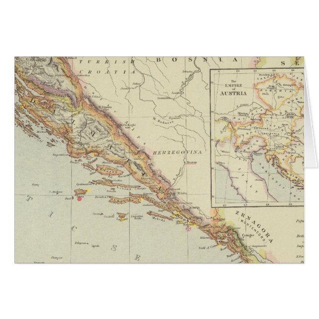 Péninsule balkanique, Croatie, Slovénie (Devant horizontal)