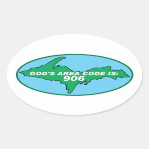 PÉNINSULE SUPÉRIEURE DES AUTOCOLLANTS DU MICHIGA