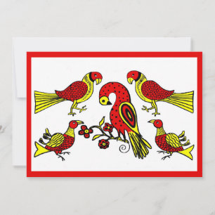 Pennsylvanie Allemand folk art oiseaux grange mari