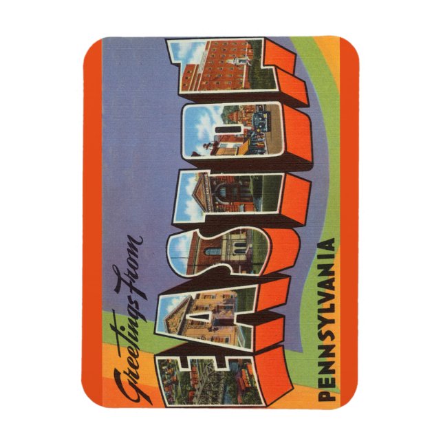 Pennsylvanie, Easton Magnet (Vertical)