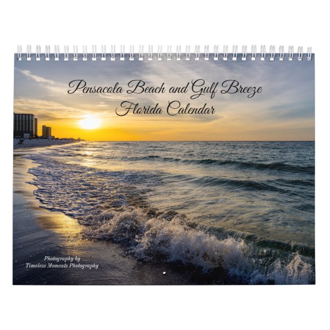 Pensacola Beach Et Gulf Breeze Florida Calendrier (Protection)