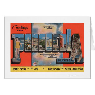 Pensacola, Floride - Scènes de grandes lettres