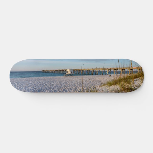 Pensacola Sand Dunes Pier Matin Skateboard (Horz)