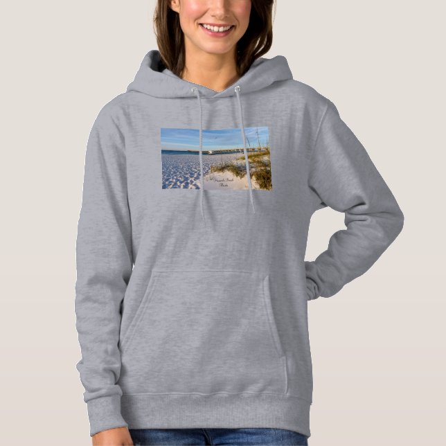 Pensacola Sand Dunes Pier Matin Sweat - shirt à ca (Devant)