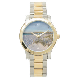 Pensacola Sand Dunes Pier Matin Unisex Montre