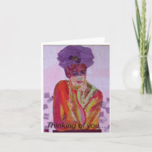 Pense à Toi carte pour notes. À l'intérieur.