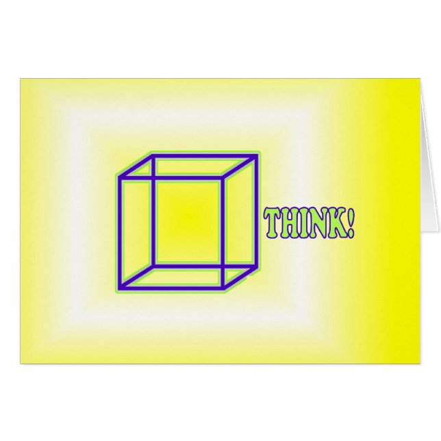 Pense Dehors de la boîte ! (Devant horizontal)