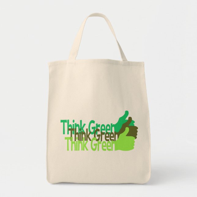Pense sac vert - choisir style et couleur (Devant)