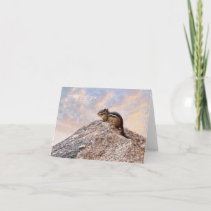 Pensée à vous carte de note