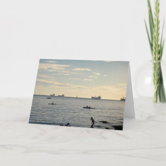 Pensée à vous cartes de voeux