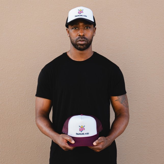 Pensée qui provoque la pensée Casquette (Créateur téléchargé)