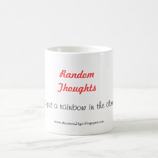 Pensées aléatoires - tasse