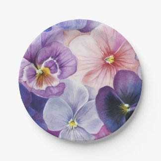 Pensées pour la table - Assiettes en papier
