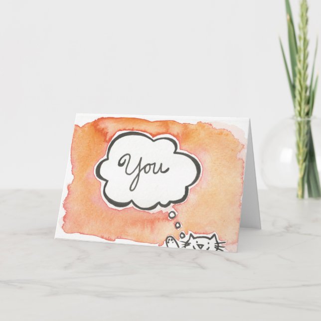 Penser à votre carte (Devant)