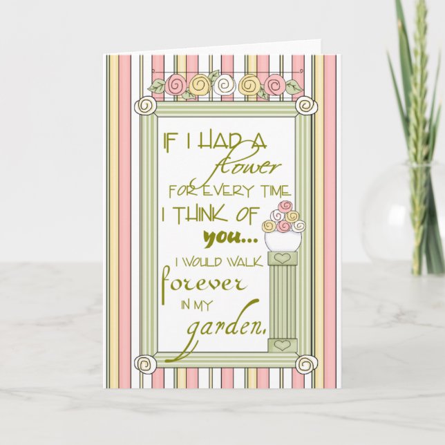 Penser à votre carte (Devant)