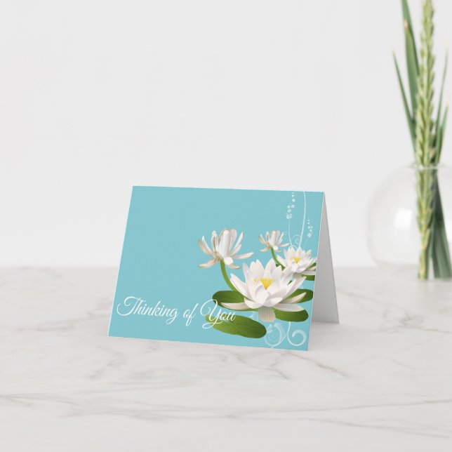 Penser à votre carte de note (Devant)