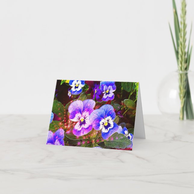Penser à votre carte de note (Devant)