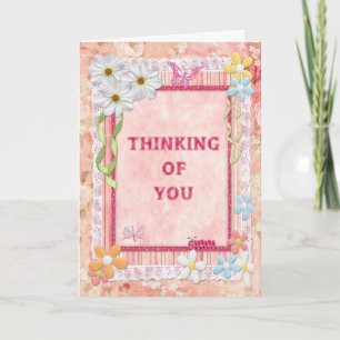 Penser à votre carte d'embarcation de scrapbooking