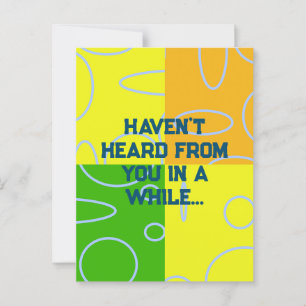 Penser à votre carte postale