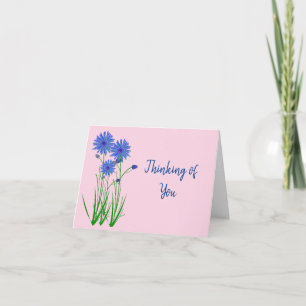 Penser à votre Nun Carte de voeux pliée