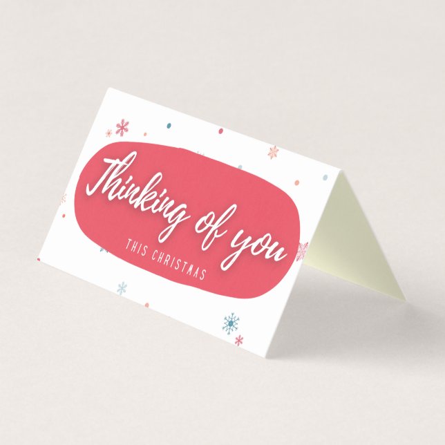 Penser À Vous 25 Cartes De Noël (Front)