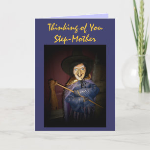 Penser à vous, carte de voeux Step-Mother